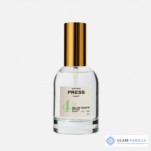 PRESS GURWITZ PERFUMERIE №4 bergamot, fig, musk