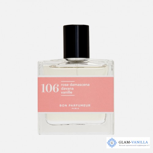 Bon Parfumeur Paris! 106 – rose damascena, davana, vanille