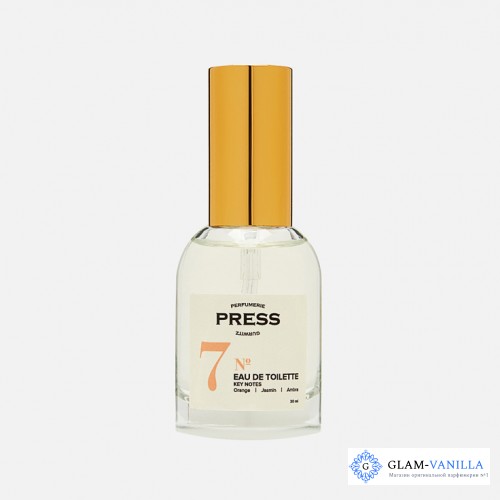 PRESS GURWITZ PERFUMERIE № 7 Orange, Jasmin, Ambra