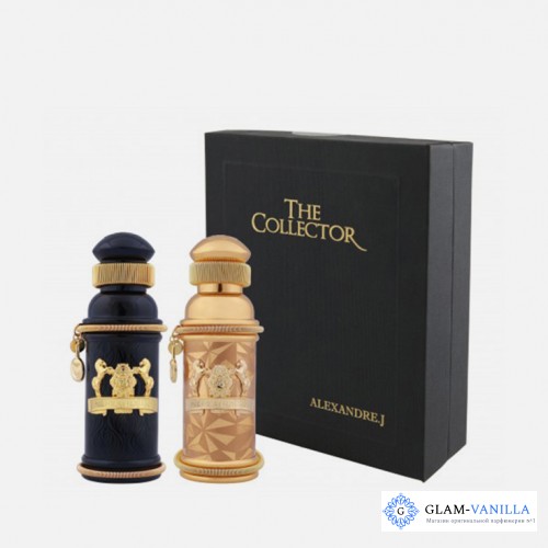 Alexandre J Duo Set Black Muscs/ Golden Oud