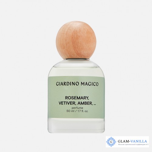 GIARDINO MAGICO Rosemary, vetiver, amber